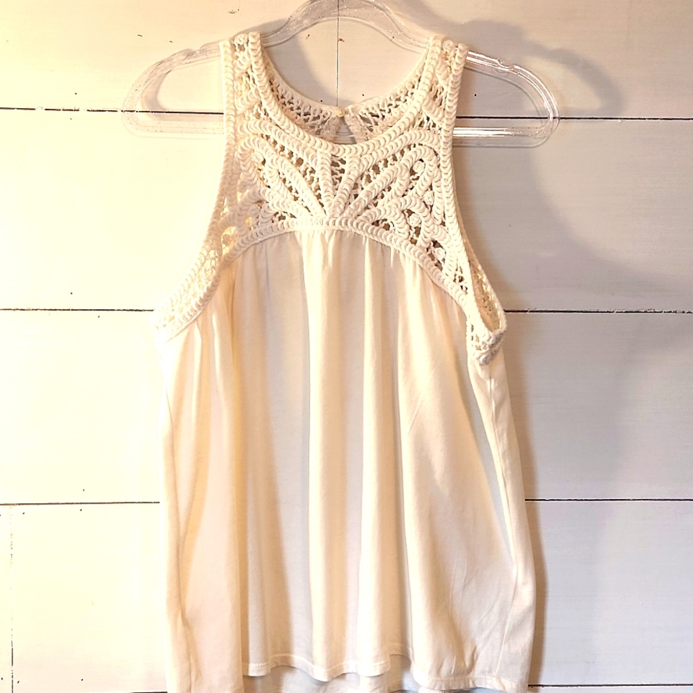 Loft Boho Crochet like Tank - Picture 3 of 7